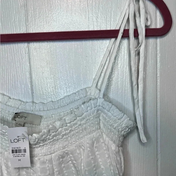 NWT Loft White Tank - Picture 5 of 5